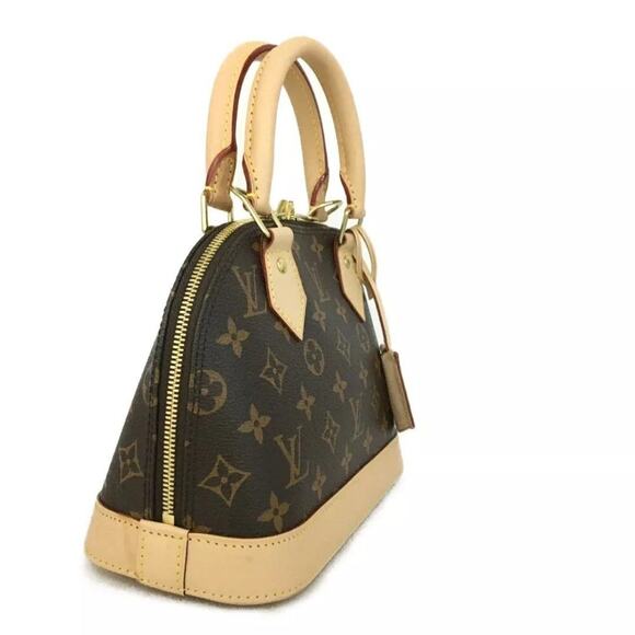 Louis Vuitton Monogram Alma BB Hand Bag w/Shoulder Strap - Picture 2 of 8